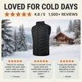 Verwarmd bodywarmer vest – instelbare zones en vrije armen VestraGear
