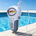 pH- und Chlormessgerät für Pool und Whirlpool mit analoger Anzeige und Sonde 3